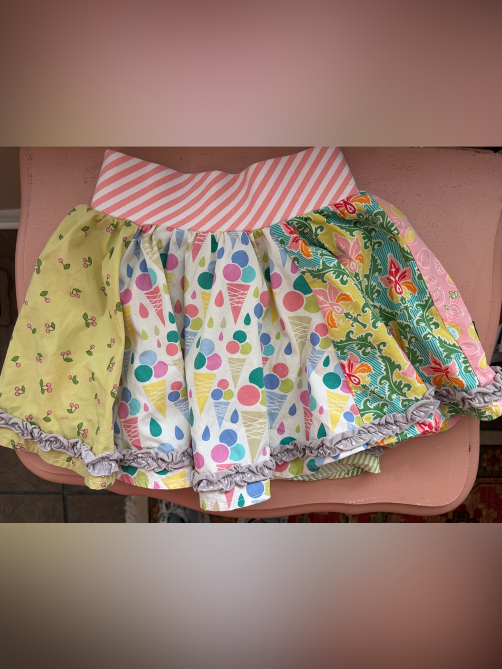 Matilda Jane Sorbet Circle Skirt Size 2 Wonderful Parade
